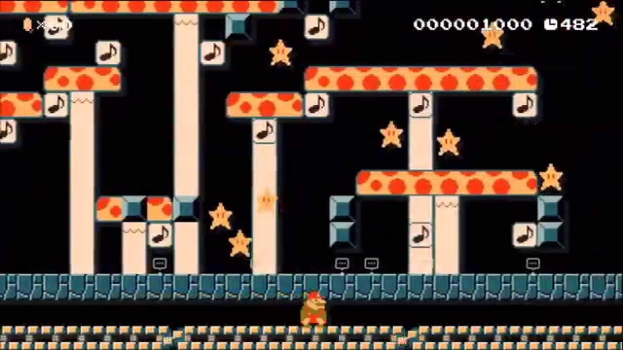 Super Mario Maker Song Levels -NintendoEffect