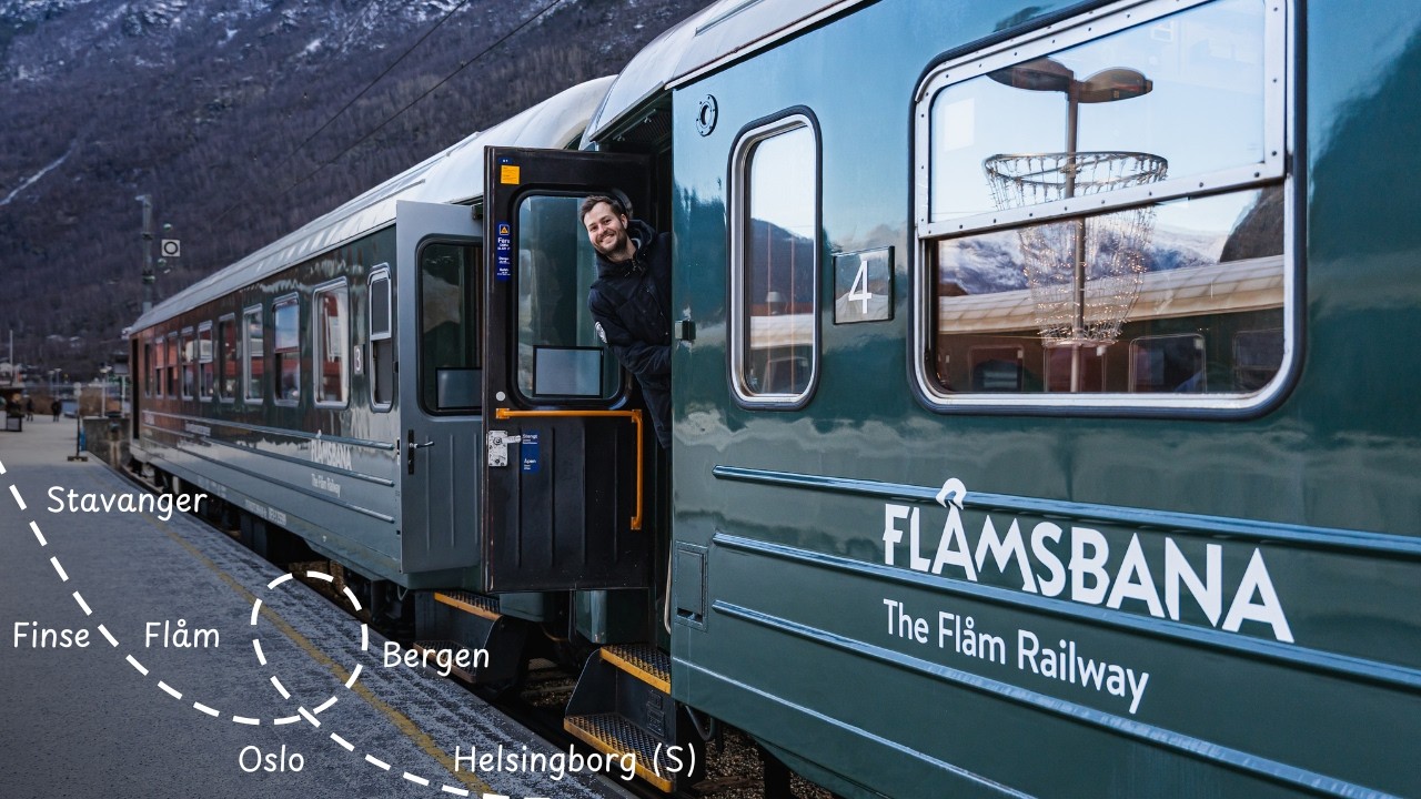 Norwegen mit dem Zug 🚞 Wir sind absolut sprachlos! 6 Orte in 14 Tagen ❄️