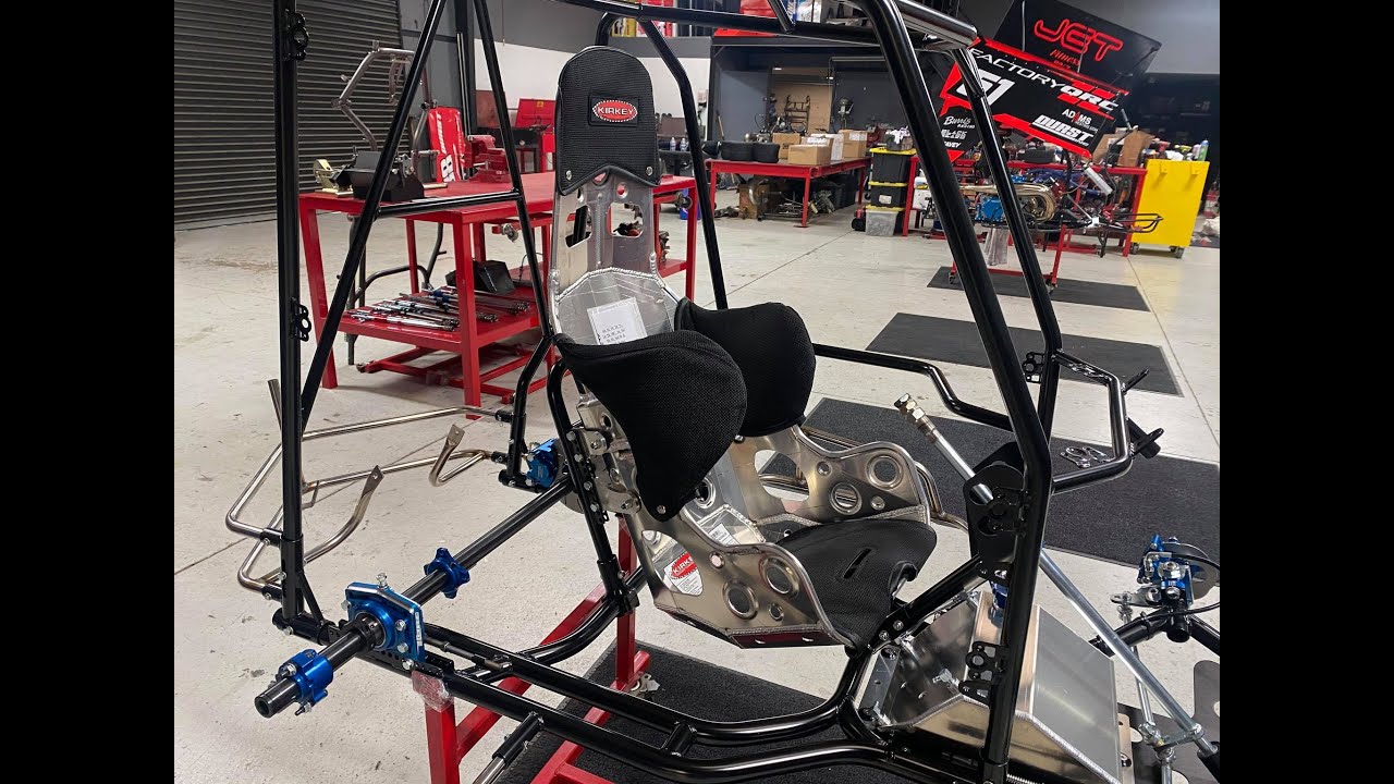 How to build an Outlaw Kart: Step 9 - Seat Installation
