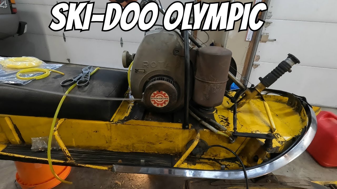 Ski-Doo Olympic Fuel Lines and Plugged Muffler