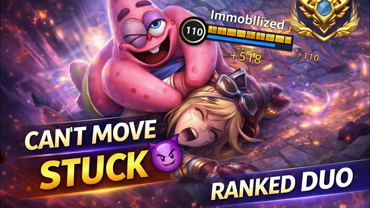 Gloo Patrick Skin | Ranked Duo Match – You Can’t Move If I Attach 😈