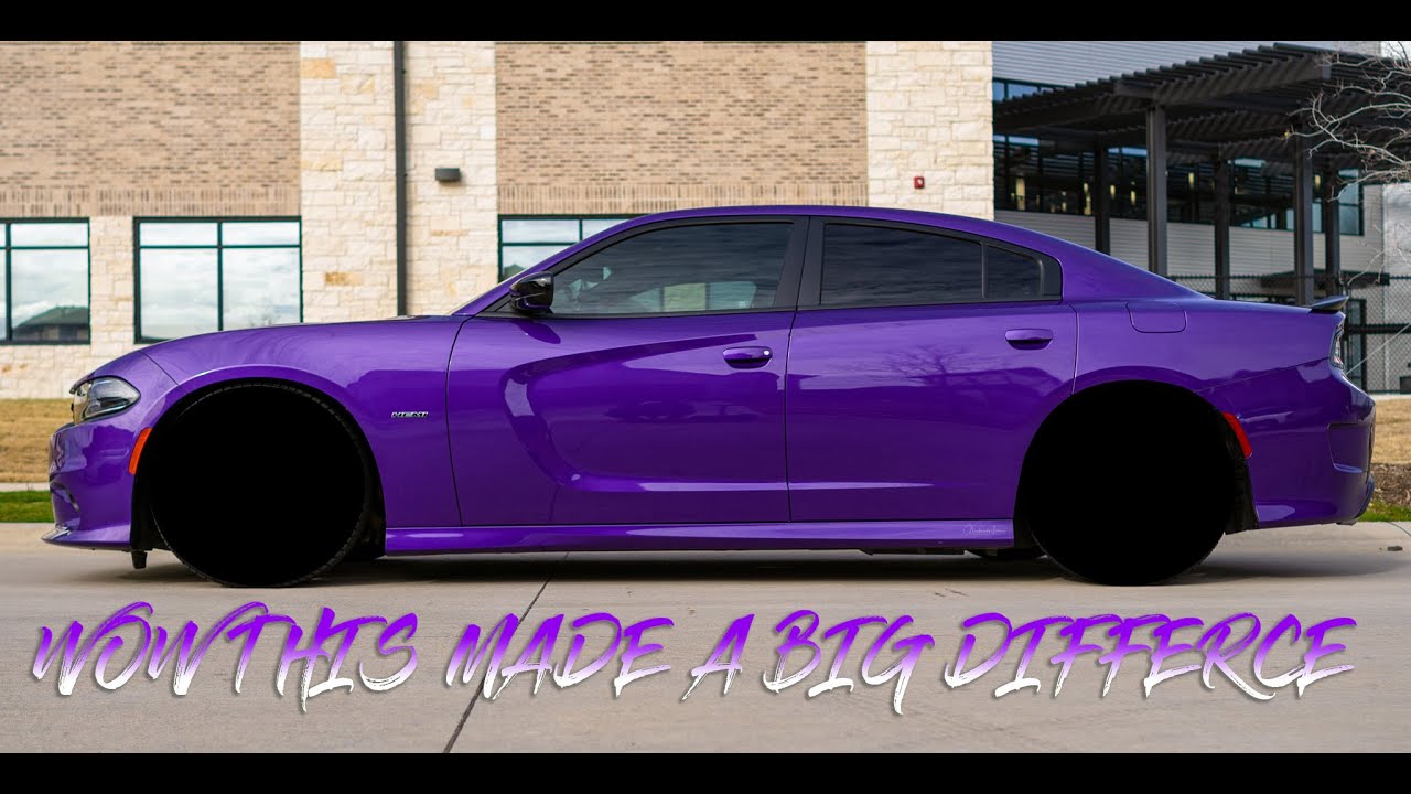 CAN'T BELIEVE I PUT THESE TIRE STICKERS ON MY 2019 DODGE CHARGER R/T