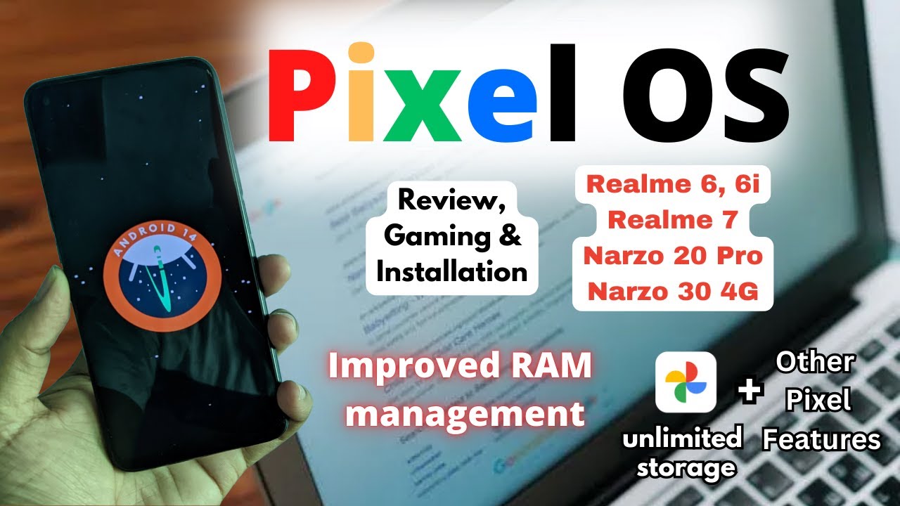 Официальная версия Pixel OS для Realme 6, 6i, 7, Narzo 20 Pro и Narzo 30 4G | Установка и краткий обзор