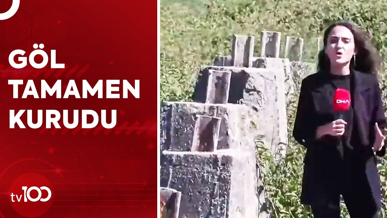 B&uuml;y&uuml;k&ccedil;ekmece'de Sular &Ccedil;ekildi, Tarih Ortaya &Ccedil;ıktı! | TV100 Haber