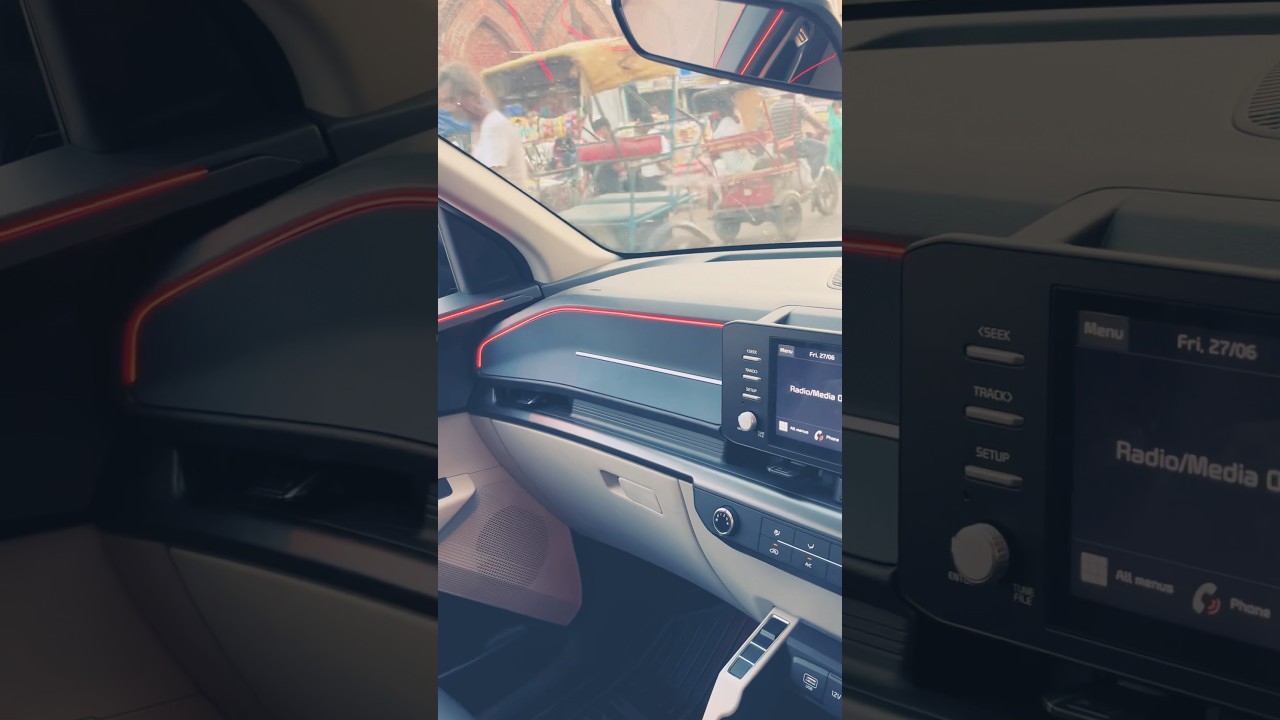 Kia ￼carens clavis ambience Light  …#carens #kiacarensclavis #carensmodified #kiacarens2025