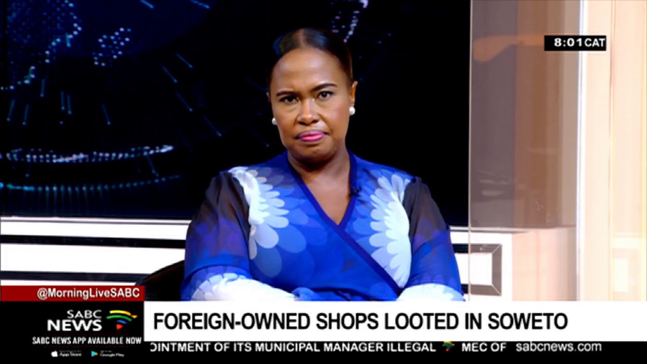 Foreign-owned shops looted in Soweto