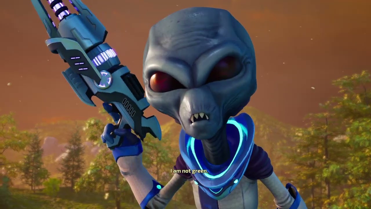 Playing Destroy All Humans! Demo At 3 am
