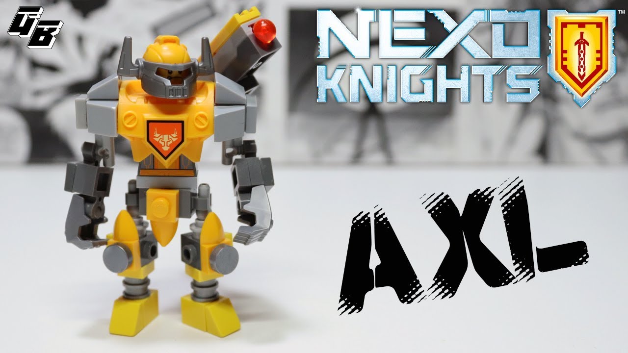 ЛЕГО-Самоделка: Супер Аксель - могучая форма! LEGO Нэксо найтс