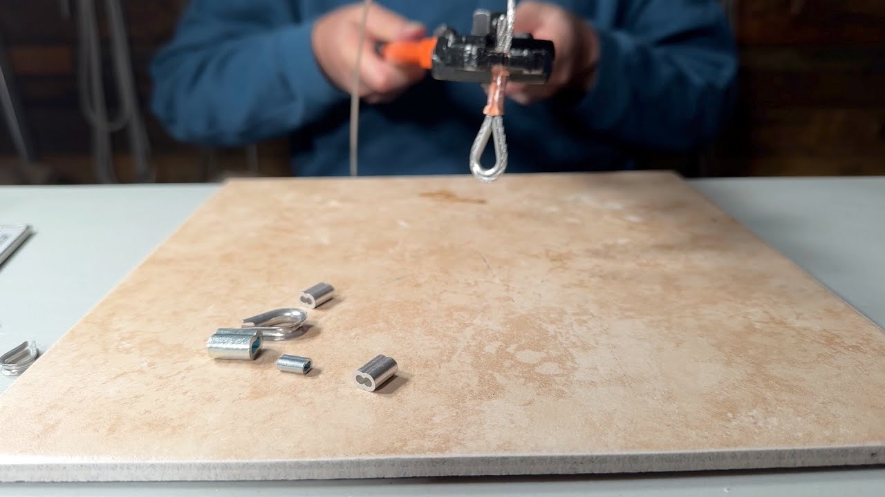 Sailing - Low Cost DIY Tutorial About Crimping Wire Rope