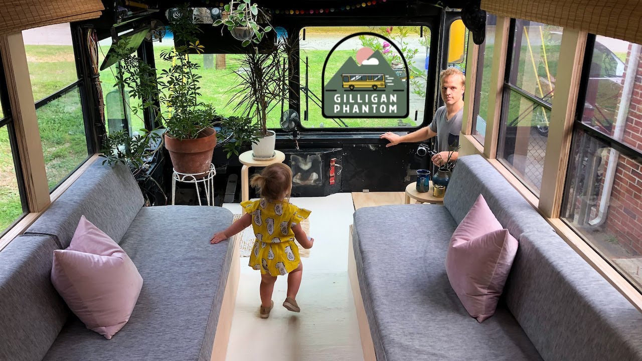 Paint the Plywood Floors in Your Skoolie If You Really Wanna: School Bus Conversion Ep 48