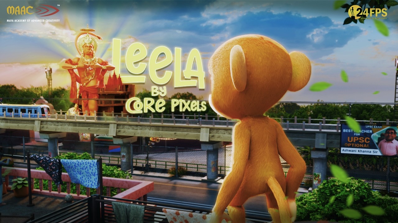 Leela | Heartwarming 3D Animated Short Film | MAAC 24FPS 2025 🐒✨