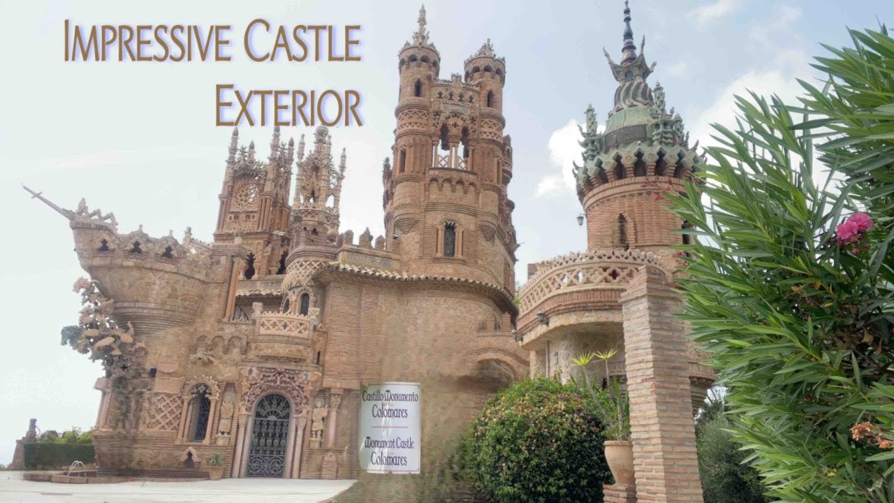 Самый красивый замок Испании — замок Коломарес (Colares Castle) — путешествие по миру (Clava worl...