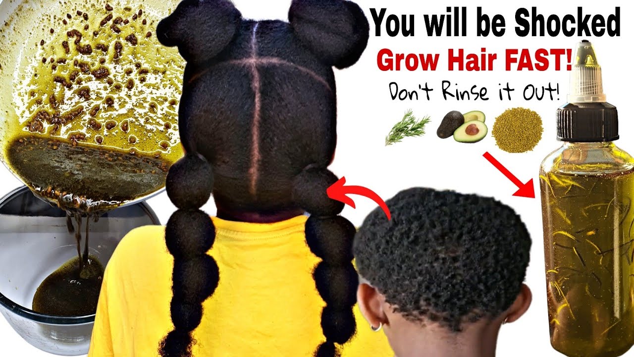 Don't Rinse This out!your hair will grow like crazy|Extreme hairgrowth with rosemary n avocado