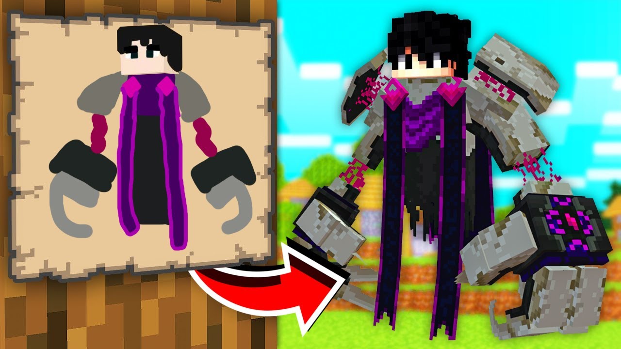 Minecraft'ta ÇİZDİĞİM BOSSLARA DÖNÜŞÜYORUZ!!