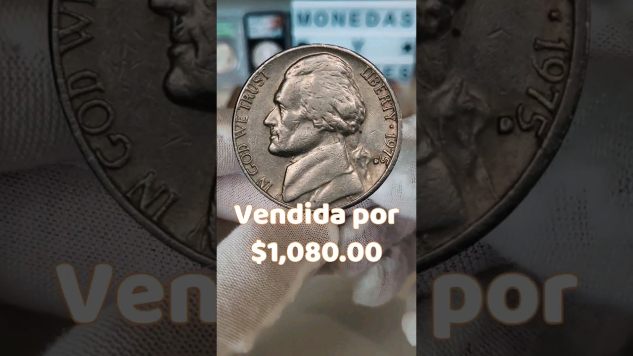 ¡Deberías buscarla! Moneda valiosa de 5 centavo con error #coleccionismo #numismatica #monedas