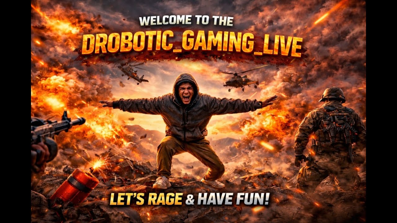 🔴 DROBOTIC_GAMING_LiVe! ❎Aim Assist Off❎ | Daily Gaming LIVE | Fun &bull; Clutch &bull; Controlled Rage 🔥