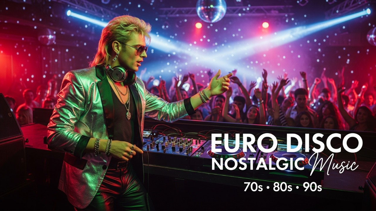 Supreme Euro Disco 80s Neon Vibes | High-Energy Retro Dance Mix for Party Souls 💫