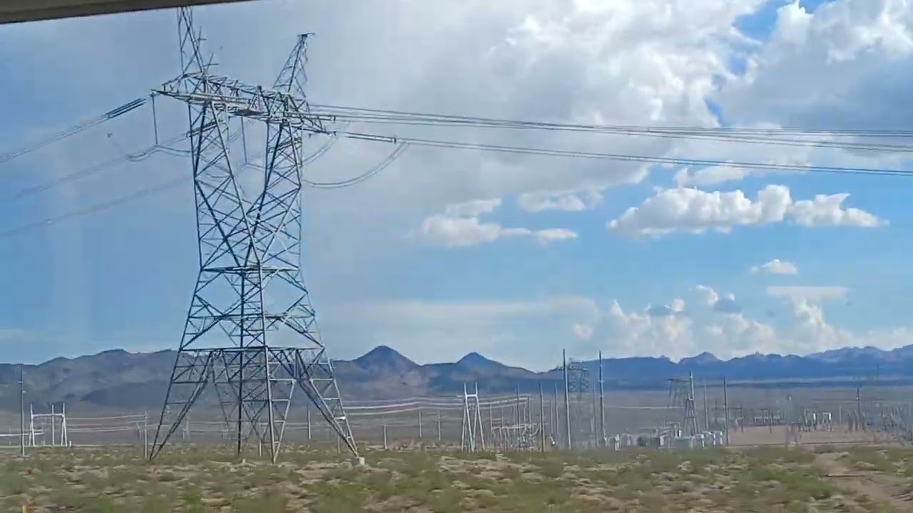 Power Lines During Trip Nevada Part 11