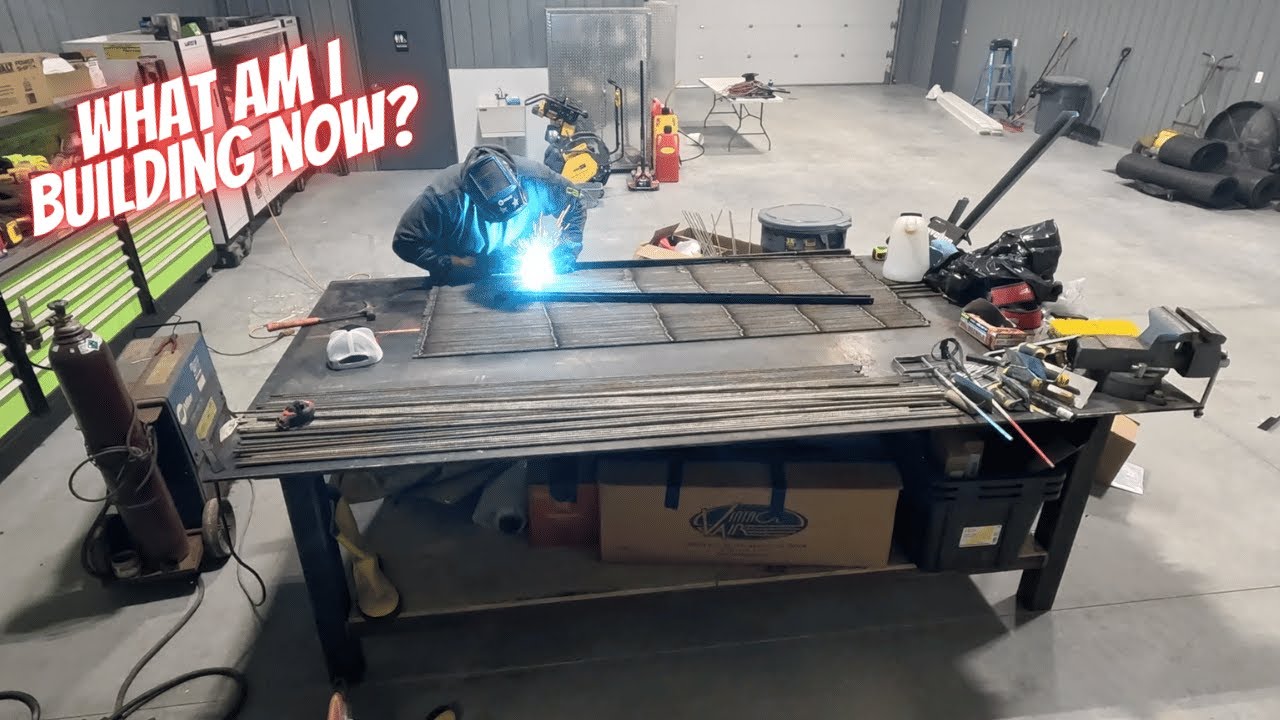 Welding up some furniture and winter work!