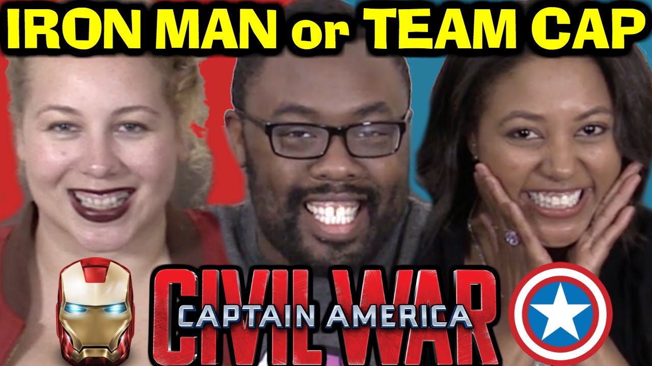 TEAM IRON MAN or CAPTAIN AMERICA? Civil War ft. CuriousJoi & Anastasia