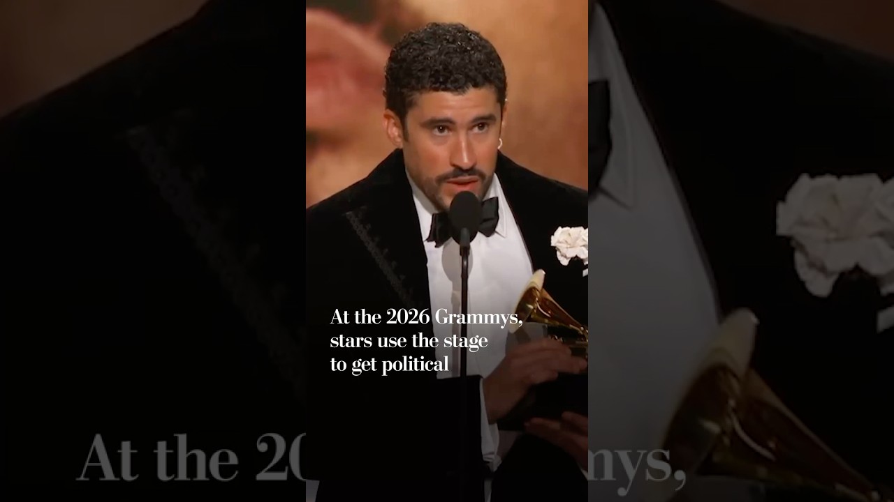 At the 2026 Grammys,stars use the stage to get political