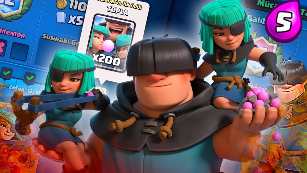 Clash Royale Serseriler İle Tanışın (Yeni Kart!) #MÜCADELE