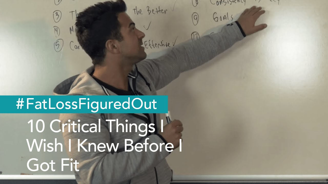 10 Critical Things I Wish I Knew Before I Got Fit