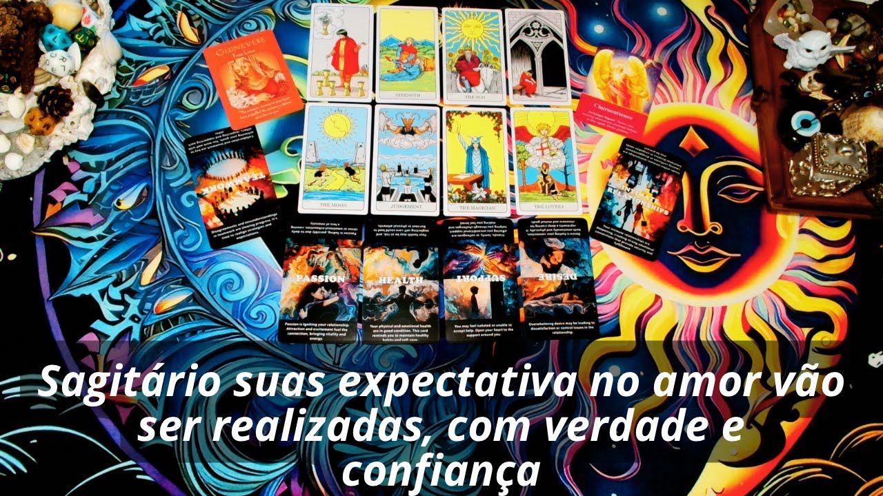 Sagitário suas expectativa no amor vão ser realizadas, com verdade e confiança