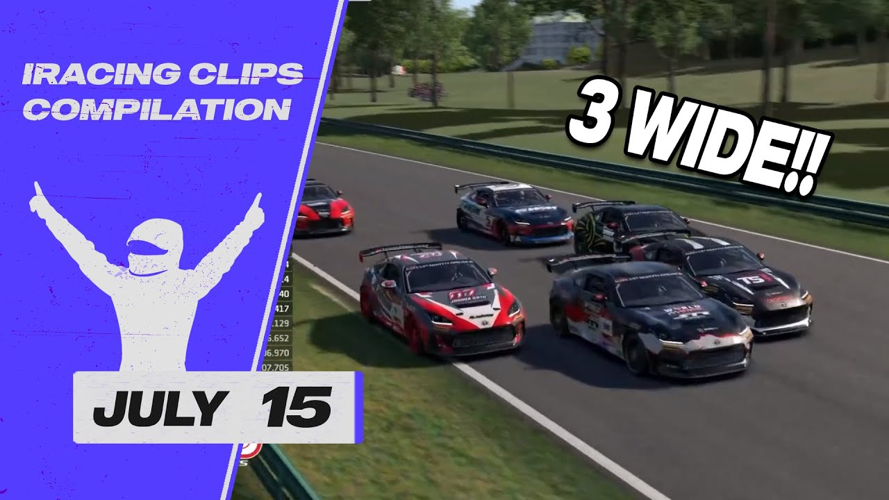 July 15 | iRacing Clips Compilation