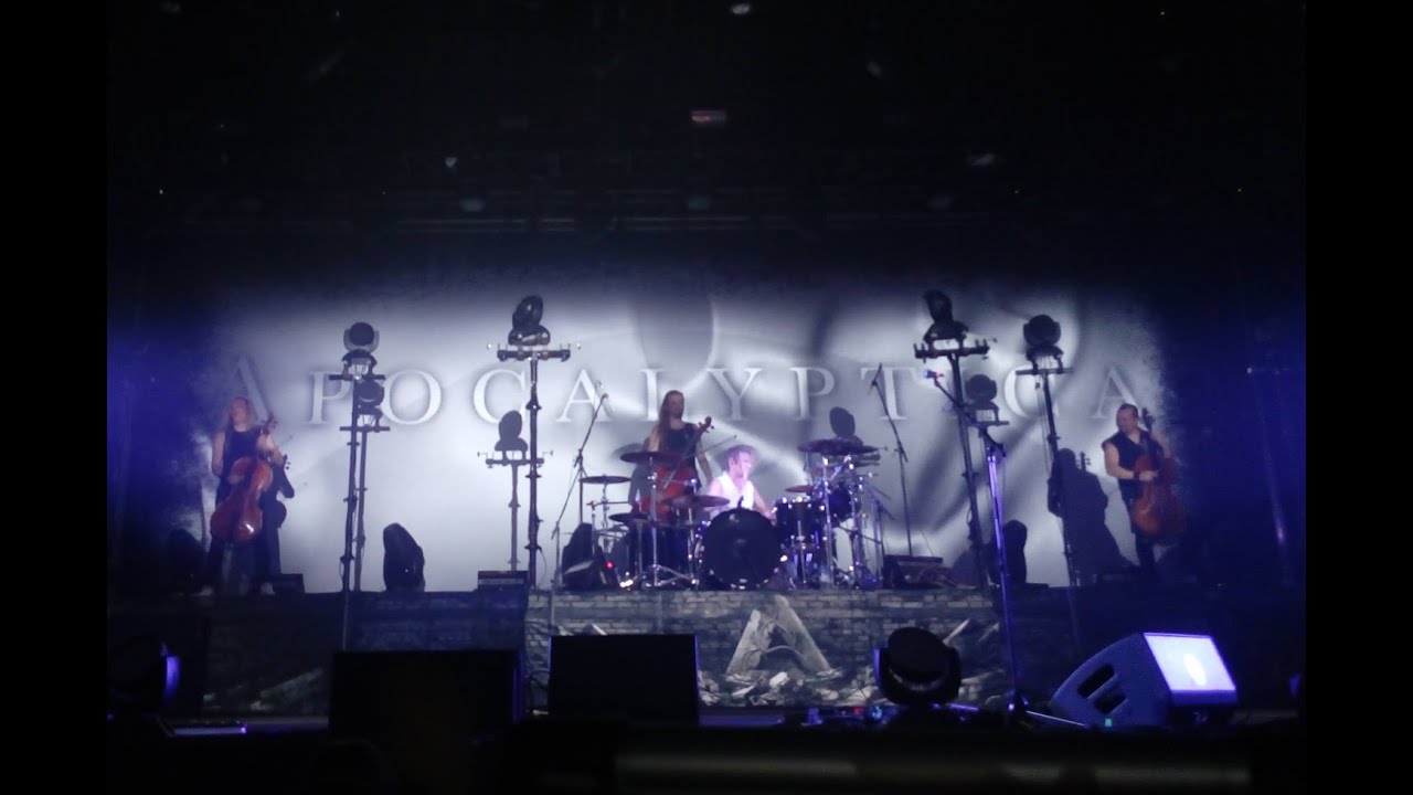 Apocalyptica -  I Don't Care [LIVE @ Saint Petersburg 2015]