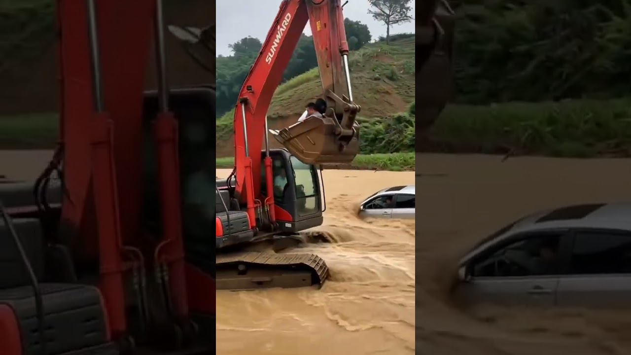 Watch This Heroic Rescue During a Flash Flood