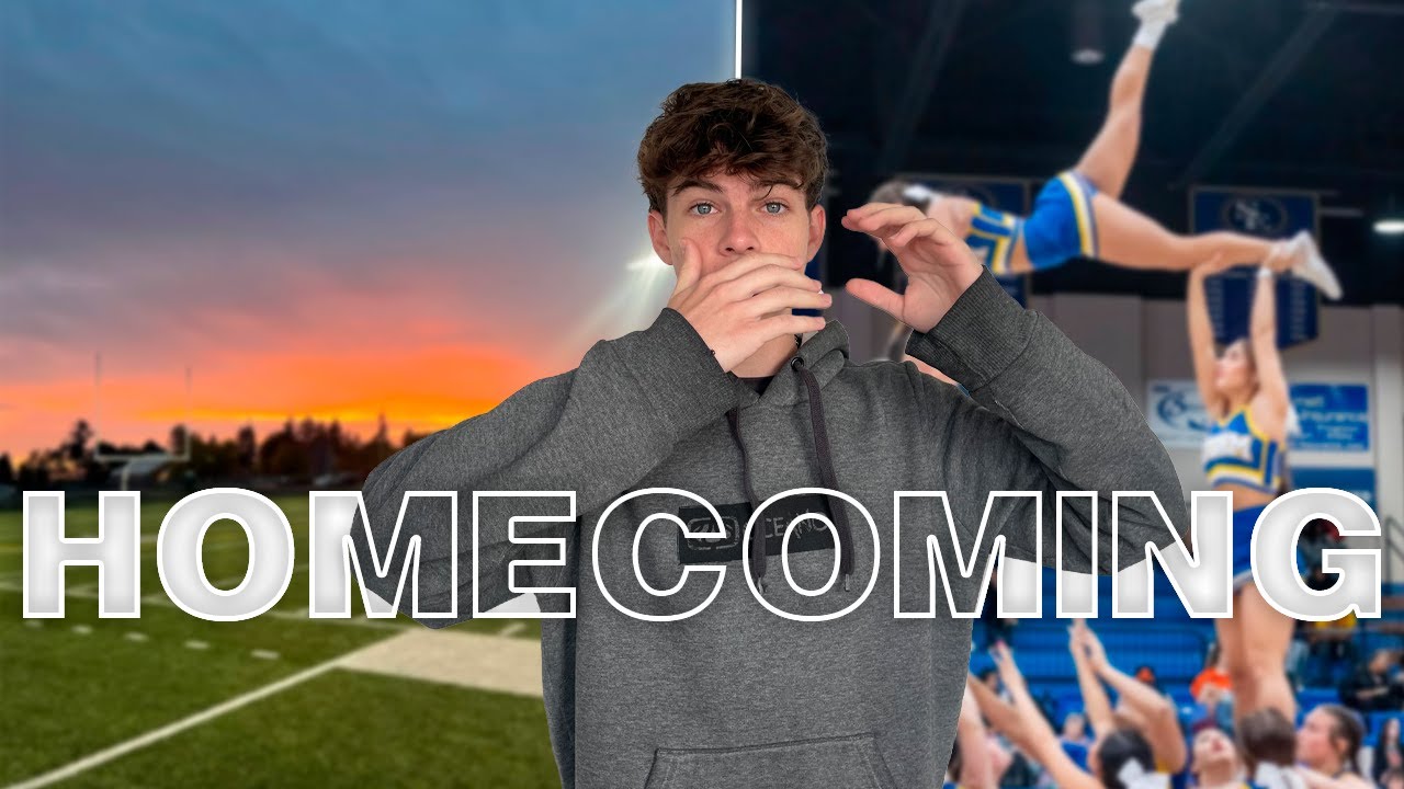 HIGH SCHOOL: O DIA do HOMECOMING (Futebol Americano, Cheerleaders, Pep Rally!)