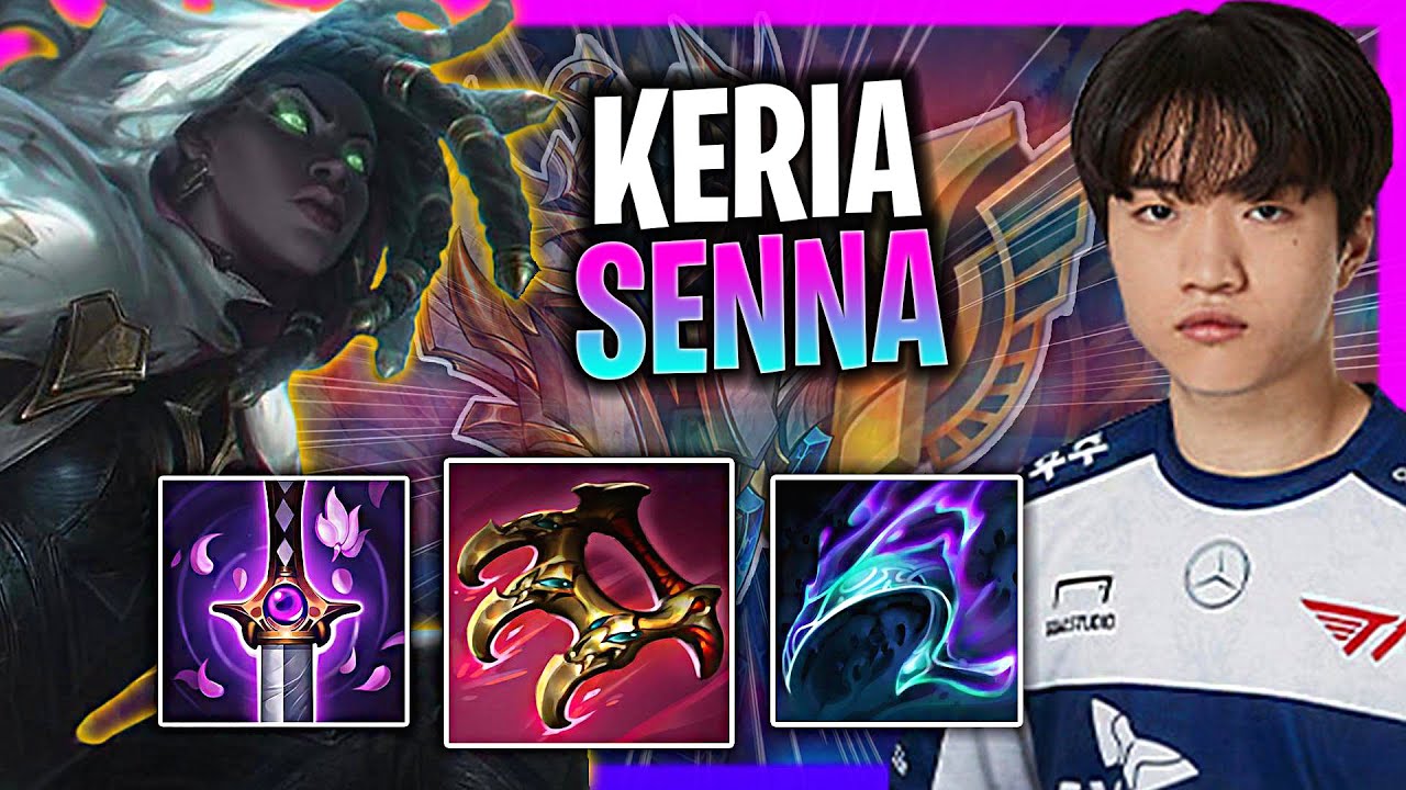 LEARN HOW TO PLAY SENNA SUPPORT LIKE A PRO! | T1 Keria Plays Senna Support vs Pyke!  Season 2024