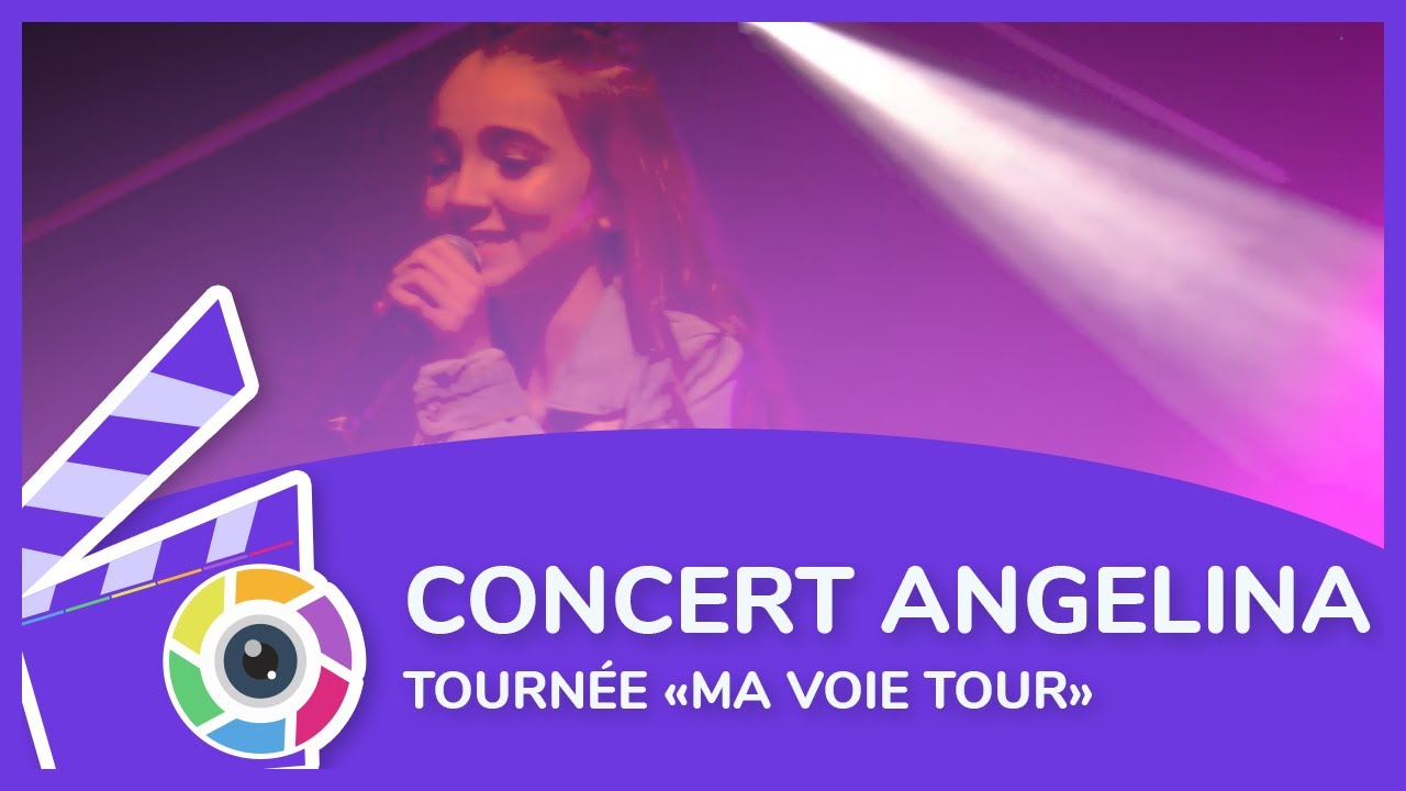 Angelina en concert à La Ciotat - Première date de sa tournée 