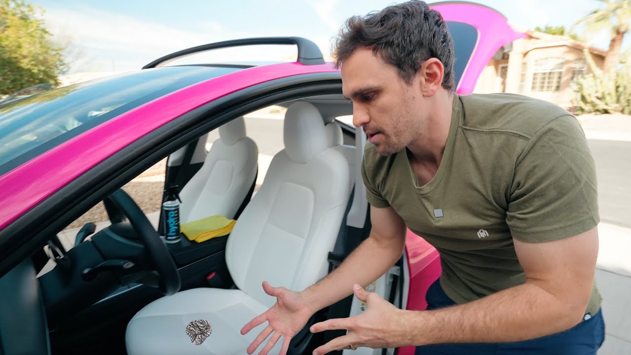 Tesla Model Y Interior Cleaning after 50,000 Miles