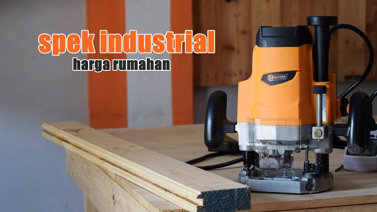 Nyobain mesin profil kayu industrial terbaru - Coofix CF-ER001B ELECTRIC ROUTER