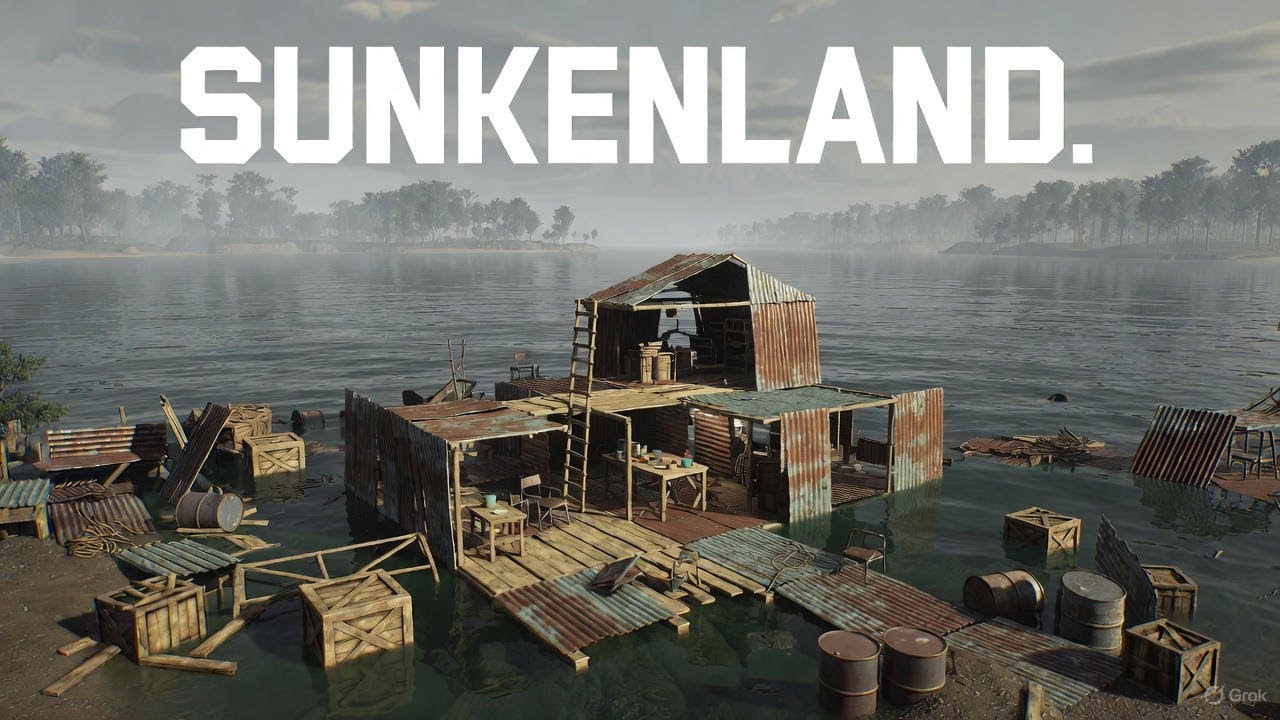 КАК ТУТ ВЫЖИВАТЬ? -  SUNKENLAND -  СТРИМ ВЫЖИВАНИЕ