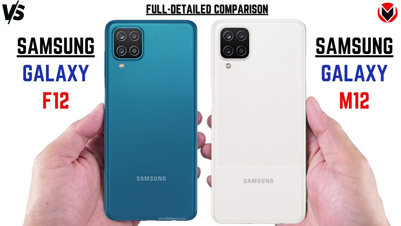 SAMSUNG GALAXY F12 VS SAMSUNG GALAXY M12 _ Full Detailed Comparison _Which is best?