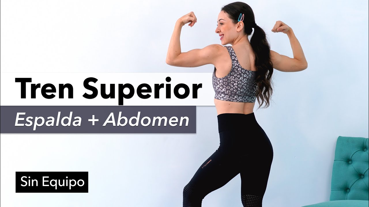 Rutina de Tren Superior [ Espalda, Abdomen y Hombro ] | Bodyweight // SIN EQUIPO