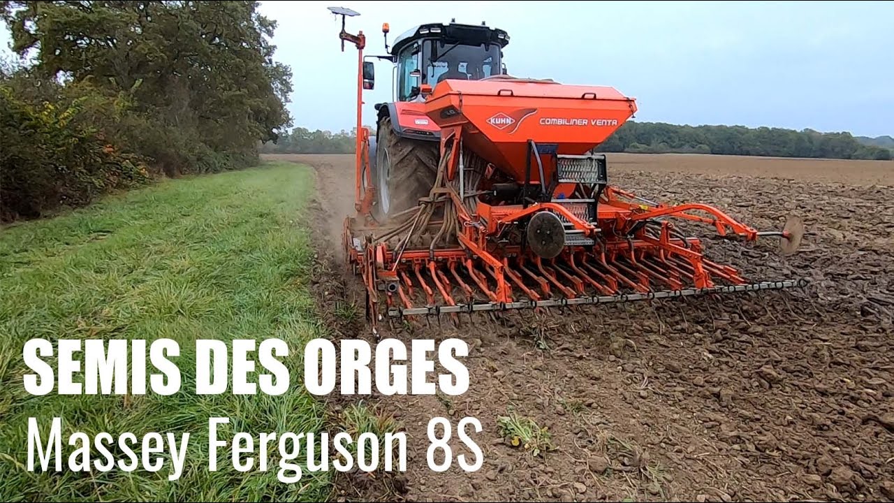 La pluie n'arrêtera pas mes semis d'orge !