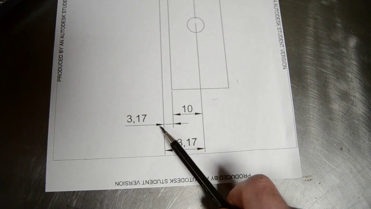 Using an edge finder (wiggler)