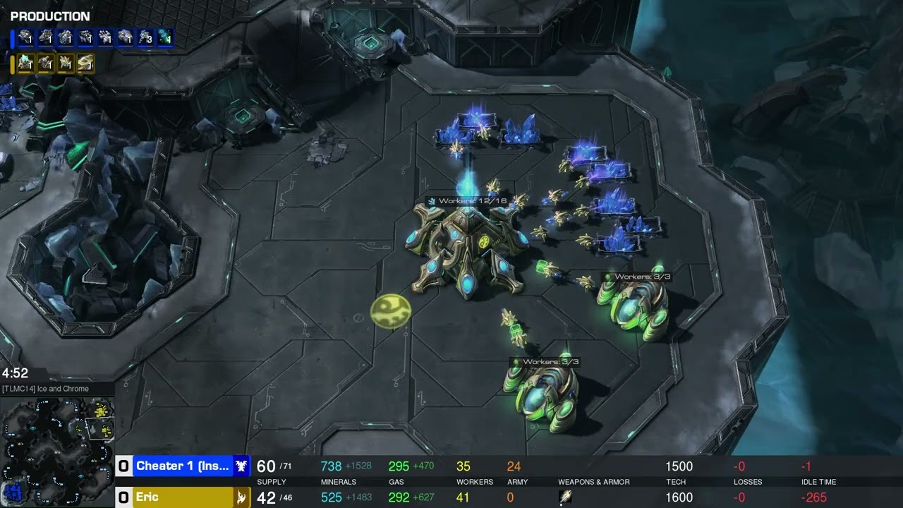 StarCraft 2 | 2026 02 24 | 1v1 Protoss vs Cheater Insane (Terran AI) | Ice and Chrome LE