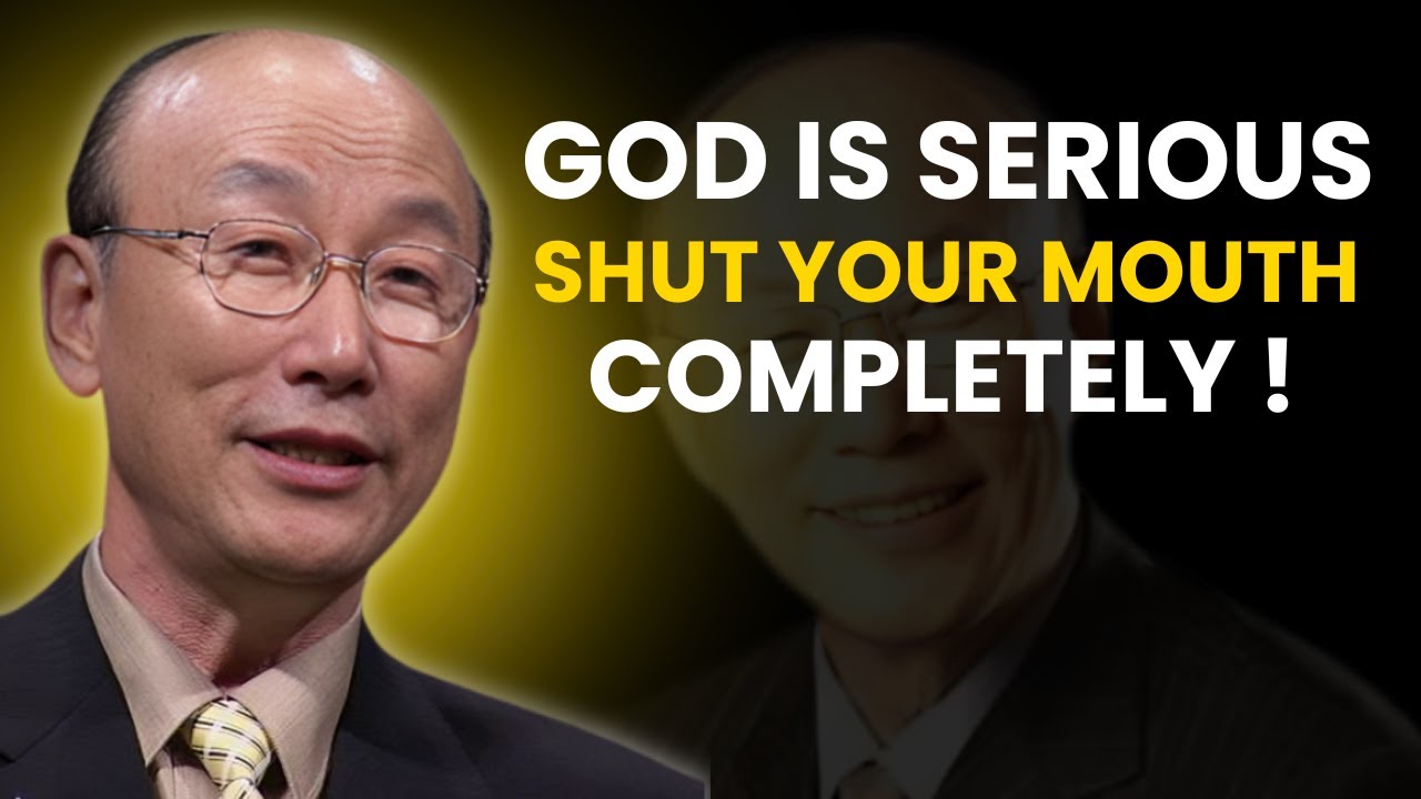 God Is Serious About This Season — Be Silent