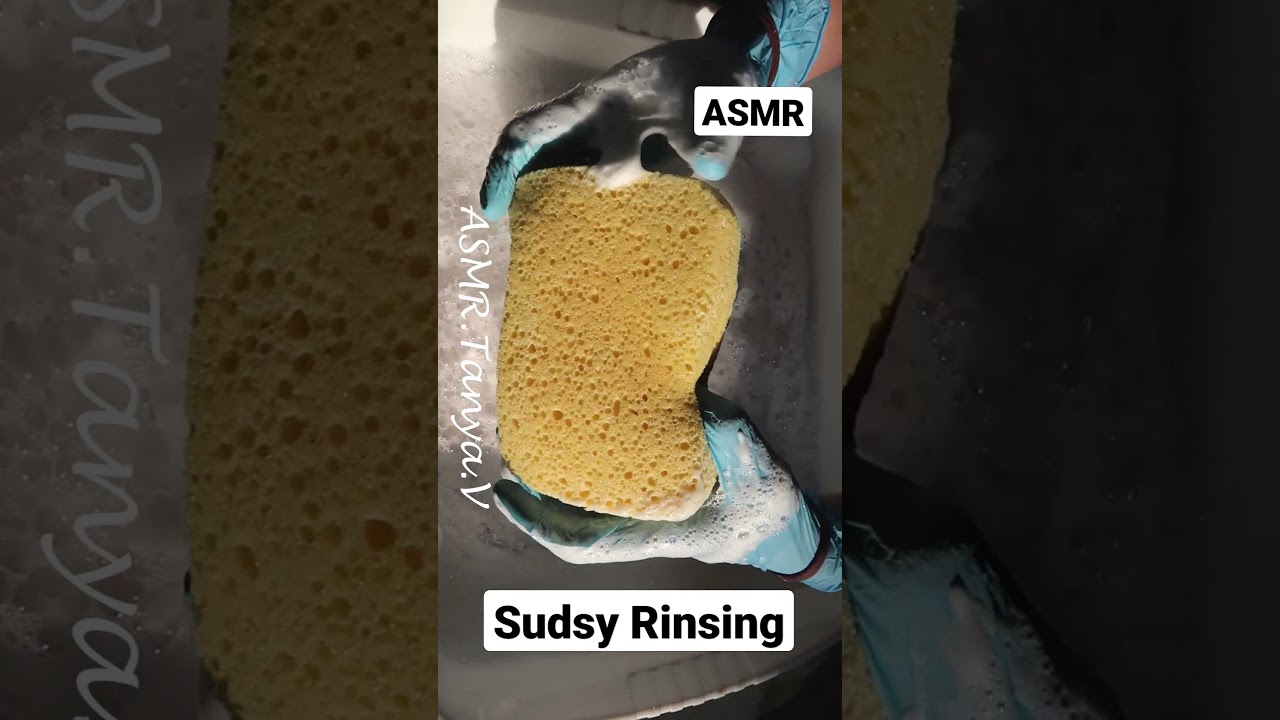 ASMR Sudsy Rinsing Compilation