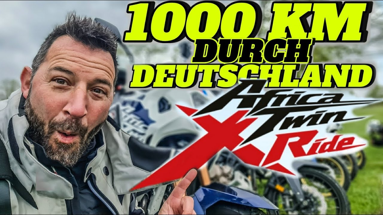So sch&ouml;n ist Deutschland 1000 km Motorradtour//Africa Twin X  Ride