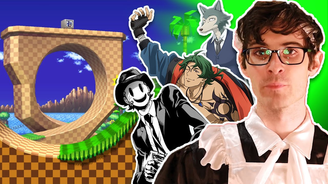 Anime Voice Actor Gets a Green Screen...