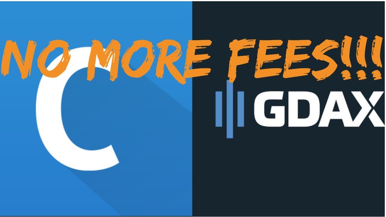 HOW TO AVOID COINBASE TRANSACTION FEES USING GDAX