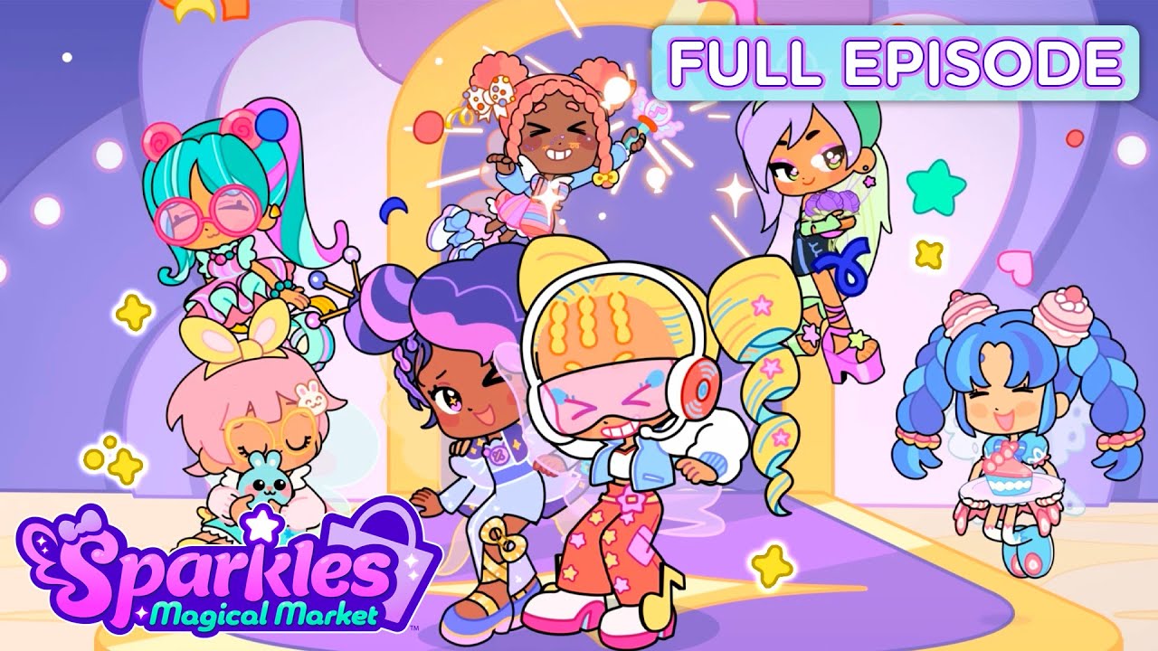 MAGICAL FAIRY FASHION SHOW 🪄 | Sparkles Magical Market FullEpisode | Cartoons for Kids