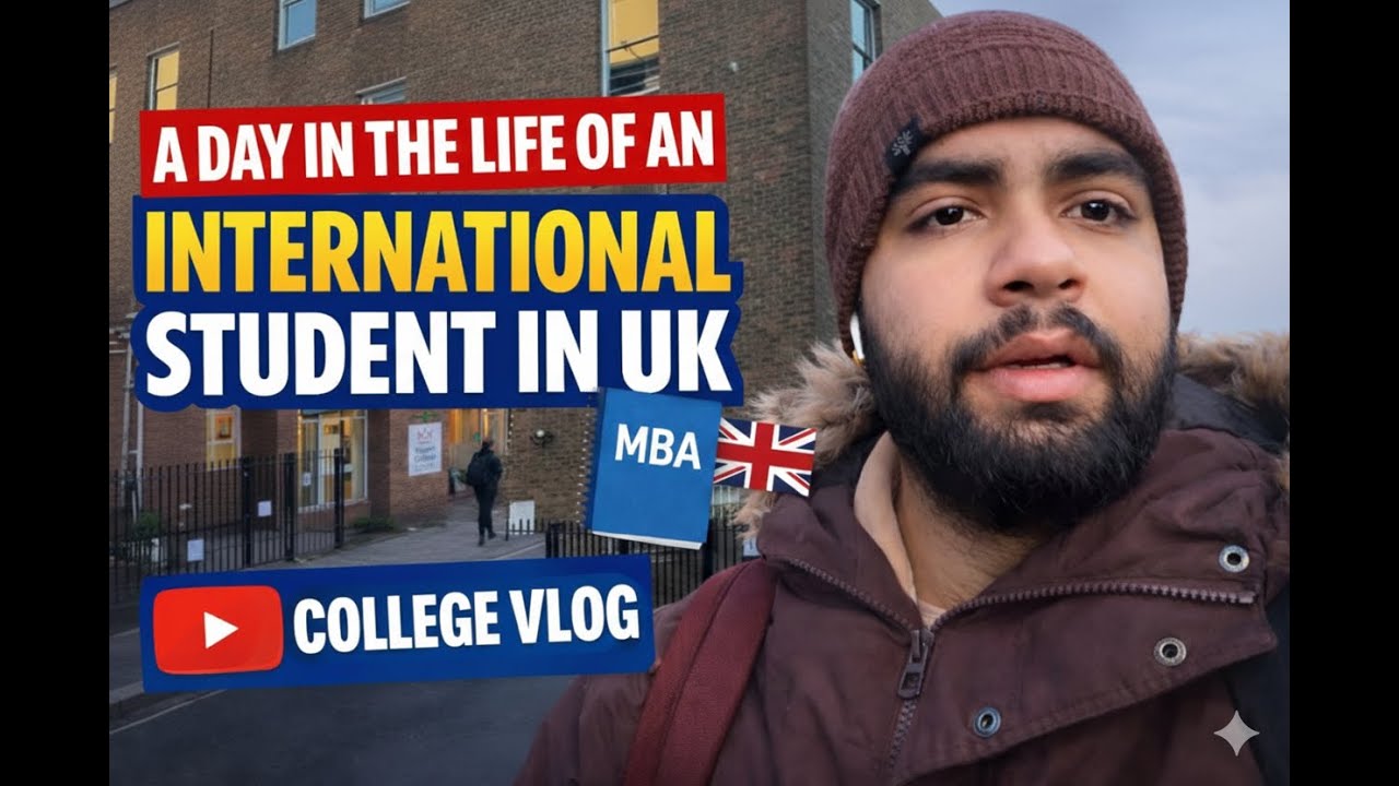 A Day in the Life of an MBA Student in the UK | Regent College Holborn Campus Study Vlog