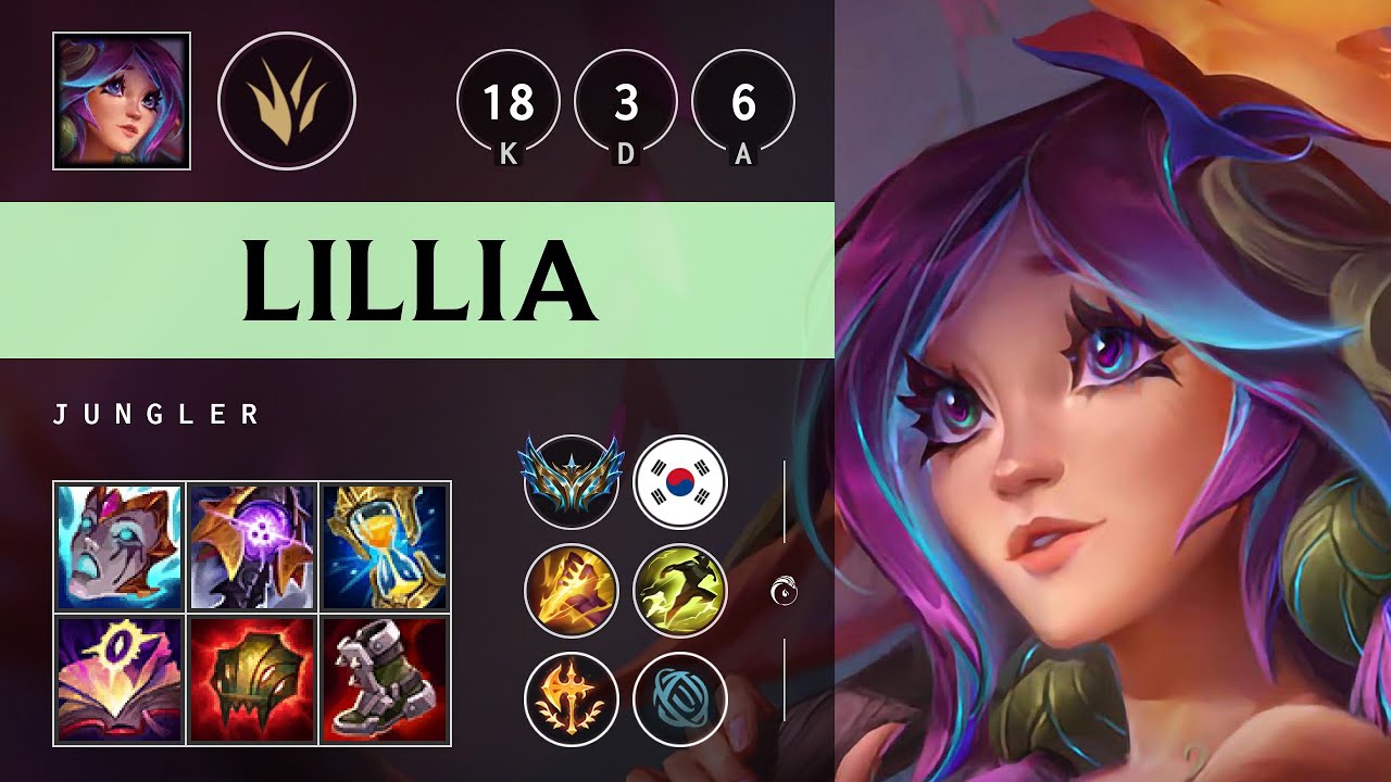Lillia Jungle vs Xin Zhao - KR Challenger Patch 25.11